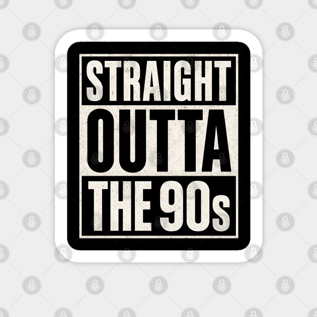 Straight Outta the 90s Sticker by UrbanLifeApparel